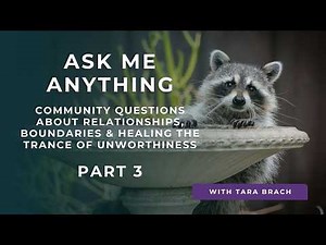 Ask Me Anything, Part 3: Tara Answers Questions on Forgiveness, Injustice & Compassionate Parenting