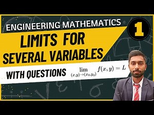 Limits For Function With Several Variables | With Questions | Engineering Mathematics | Tutor Abhi