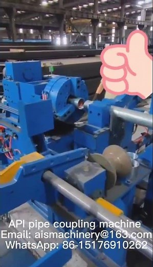 API 5CT API 5L casing 1pipe Coupling StarterScrew On and Drift Machines for Oil & Gas Industry