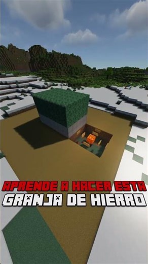 Construye tu propia granja de hierro en minutos
