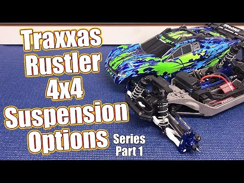 Suspension Overhaul! Traxxas Rustler 4x4 VXL Full Upgrade Project Truck Part 1 | RC Driver