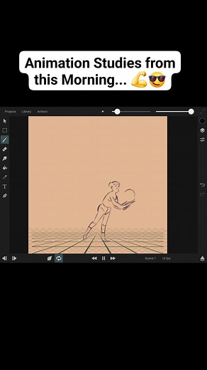 This mornings Animation Reps In full effect..... Gotta knock off the rust...Been drawing everyday 24/7 ..... So NOW prefer to get out of that comfort zone and getting back to Animating HEAVY AF from here on out because #2danimation OWNS!!!!.....Amd is very Fun to do.....💪😎 #traditionalanimation #tradigitalanimation #digitalanimation #ipadpro #Toonsquid | KANimation