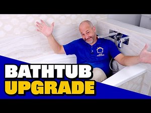 Remodel Your Own Bathtub for Less! | Faucet, Tile & Tub Surround DIY