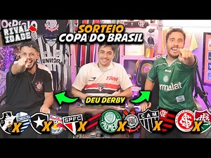 React do sorteio das oitavas da Copa Do Brasil | Melhores momentos | Gols | Copa Do Brasil