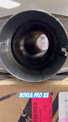 Inside a Borla Pro XS muffler #exhaust #muffler #borla #borlaexhaust #proxs #car #truck #automobile