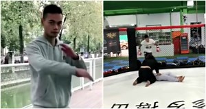 Wing Chun Fighter Challenges MMA Fighter, Only Lasts 6 Seconds