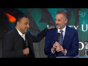 Jordan Peterson - Audience member RUNS on stage and breaks down at Liberty University
