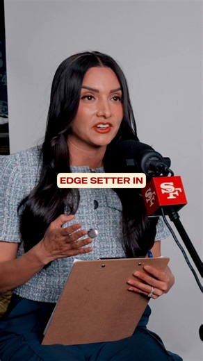 32K views · 218 reactions | Mykel Williams is ready to learn from Nick Bosa  The 1st & 10 podcast breaks down pick 11 of the 2025 NFL Draft. : https://49rs.co/44GvC5B : https://49rs.co/3S728Xa | San Francisco 49ers | Facebook