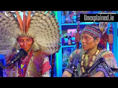 Brazilian Natives Seen Grey Alien Picture For First Time - from Paranormal Experience Vodcast