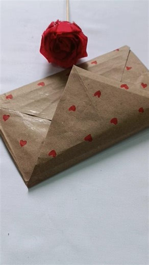 Waste Material Craft Ideas | Diy Envelop #bestoutofwastecraftidea #envelope #shorts #reuseidea #diy