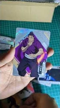 Jujutsu kaisen warlock collection cards kayou.