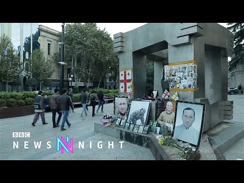 Tensions rise as Russian men flee into Georgia - BBC Newsnight