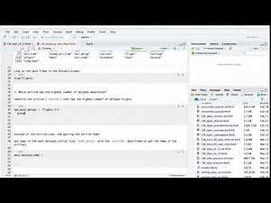 dplyr: flight data analysis (part 1)