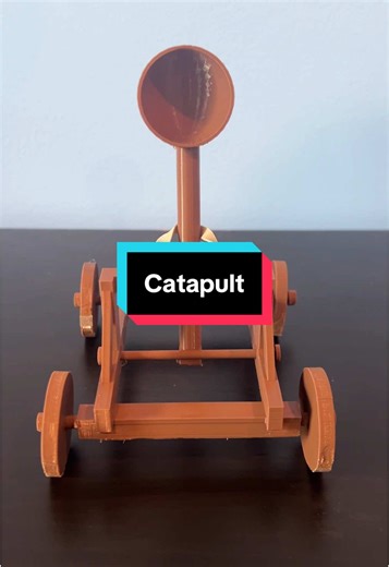 Mini Catapult Diseño y Impresión 3D