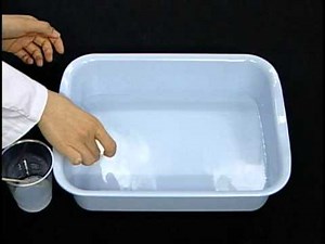 実験レシピ 表面張力のおもちゃを作ろう！