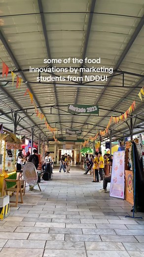 NDDU Marketing Students' Food Innovations at Merkado 2023