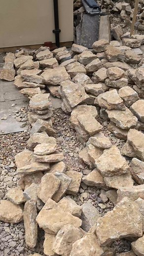 137K views · 1.3K reactions | LETS GO! Profiles set up, stone sorted into size order (ish) And ready for Stonewallergirl and I to crack on and get building! The stone we are using is from Stalbridge Quarries and we are so excited to be working with it! #drystonewall #drystonewalling #stonemason #stonemasonry #traditional #limestone #stonewall #couplesthatworktogether #teamwork #couplegoals | Atum Stone | Facebook