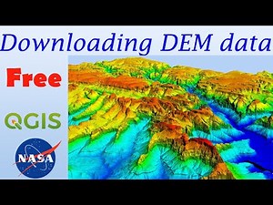 Downloading DEM Data from QGIS