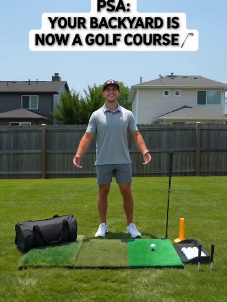Backyard Driving Range: How to Practice Golf at Home