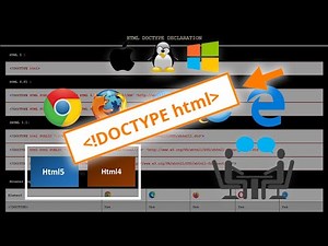 What Is Document Type in HTML | HTML DOCTYPE Explained in Tamil | Difference between HTML4 vs HTML5.