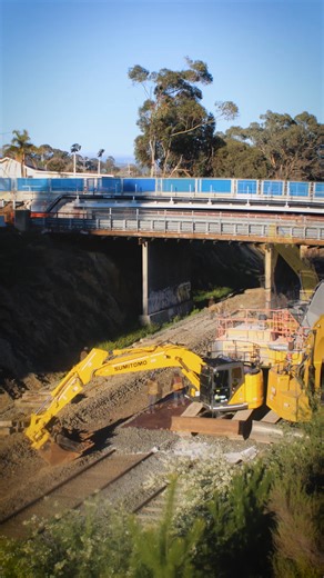 1.1K reactions · 41 shares | To make room for double-stacked freight trains, we don't just increase bridge height, we also lower the track.  During our recent possession, we took advantage of our uninterrupted, extended access to the railway corridor by demolishing the Hamilton Street bridge in Broadford, Victoria. ️ We also used this opportunity to lower the railway track (approximately 275m of track!) to increase the clearance when the future bridge is built. | Inland Rail | Facebook