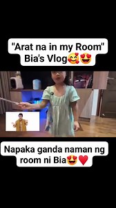 268K views · 9.1K reactions | Room tour , vlog ni bia napaka cute at ang bibong bata, ang galing na din nya mag vlog manang mana kay mommy Zeb♥️殺 | Lia May Hipulan Maulion | Facebook