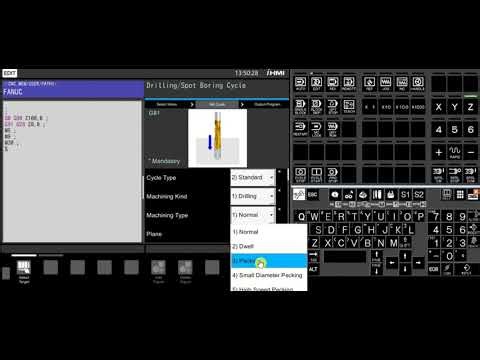 Peck Drilling Program using CAD File Import