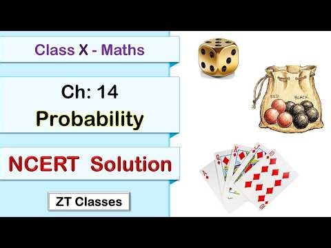 Class 10 | Ch:14 - "Probability" NCERT solution | Exercise 14.1 | CBSE | Maths