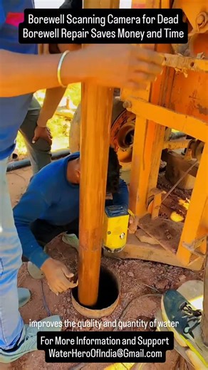 13K views · 884 reactions | Borewell Scanning Camera for Dead Borewell Repair Saves Money and Time. This system will improve the quality and the quantity of water which will be available for the citizens for consumption. Please conduct borewell safety audit for our own health reasons. | Mission Green Mumbai | Facebook