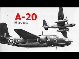 A-20 Havoc - The 2nd most produced aircraft of the US during 1940s, only after B-25 Mitchell