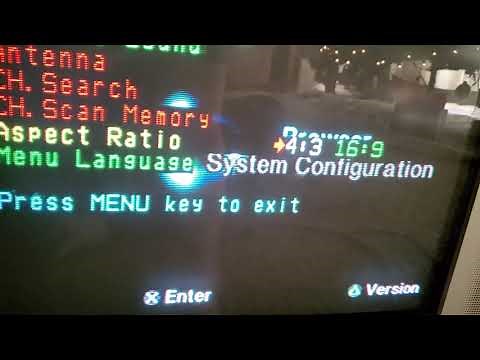 SANYO DS24425 CRT TV - Test