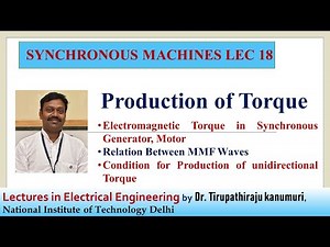 SM18 Production of Electromagnetic Torque