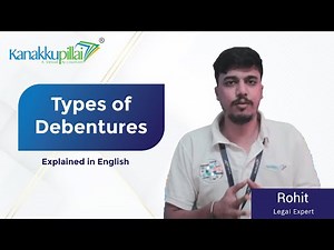 Types of Debentures | Explained in English
