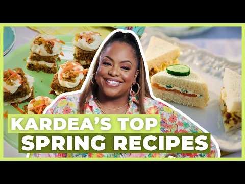 Kardea Brown's Top Spring Recipe Videos 🌼 | Delicious Miss Brown | Food Network