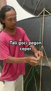Tutorial tali goci pegon ceper #layangan #benanglayangan #kite
