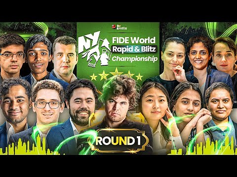 FIDE World Rapid & Blitz Chess Championship 2024 | Day 1| Live Commentary by Niklesh, GM Harshit