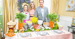 Easter Brunch Table Setting - Home & Family