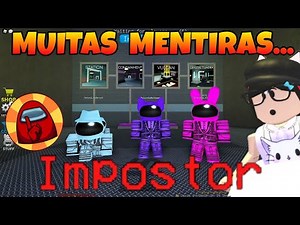 👩‍🚀 Elas ENGANARAM Todos no IMPOSTOR 🕵️‍♀️ Roblox