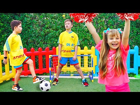 استمتعوا بتحديات ممتعة للأطفال مع روما وديانا!