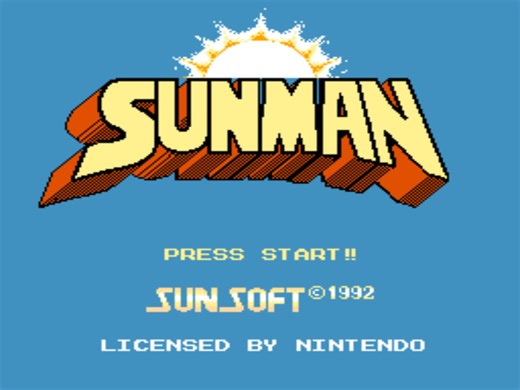 【任天堂：NES、FC】太阳人（Sunman）-欧版