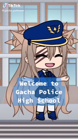 Join Gacha Police High School ! 💙❤️ #fyp #gachapolice #gachalife #foryoupage