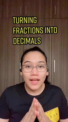 #learnwithlyqa turning #fractions into decimals #math #tiktoku #mathlesson