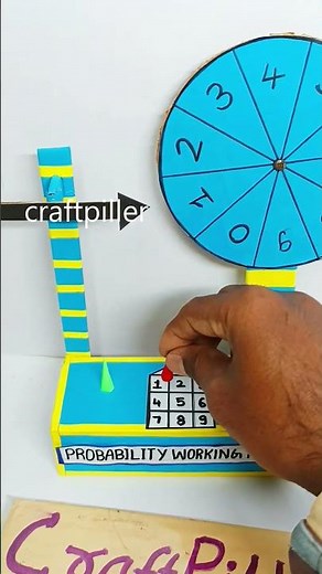 probability working model - maths project craftpiller - shorts