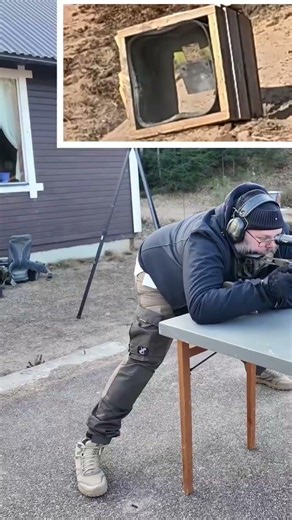Precision rifle series - Cameraman shows how to shoot #precision #prs #triggertime #airsoft #viral