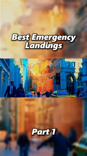 The Best Emergency Landing Part 1 #Crash #plane #aviation #edit