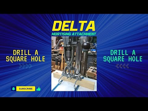 Delta Drill Press Mortising Attachment...