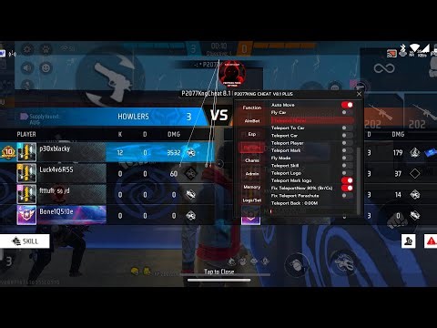 P2077KNG V8.1 MOD NEW VERSION GOD LEVEL AIMKILL OB52 VIDEO | P2077KNG BR/CS Rank Working OB52