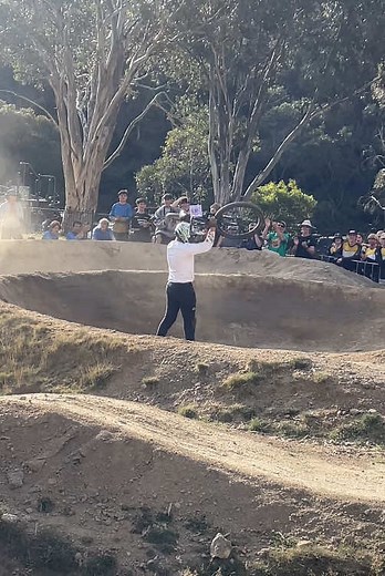 Dominating pump track then it pulled the uno reverse. #QK #timmyisgone #trending #fyp #riding @jakejosland cheers for the edit. @Anders. Schnabel for vid.