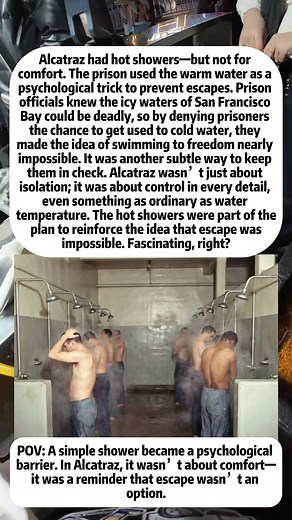 Hot Showers: Alcatraz's Psychological Trick