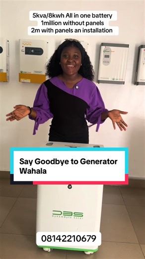 Why struggle with blackout when stable power is this affordable? ⚡ Our 5kVA inverter for just ₦1,000,000 gives you smooth, reliable electricity to power your everyday essentials without noise, fuel, or stress. Smart power, smart investment . Call:08142210679 #solarsystem #solar #installation